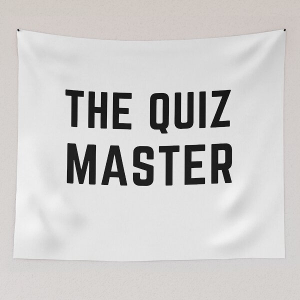 Item preview, The Quiz Master designed and sold by Schka.