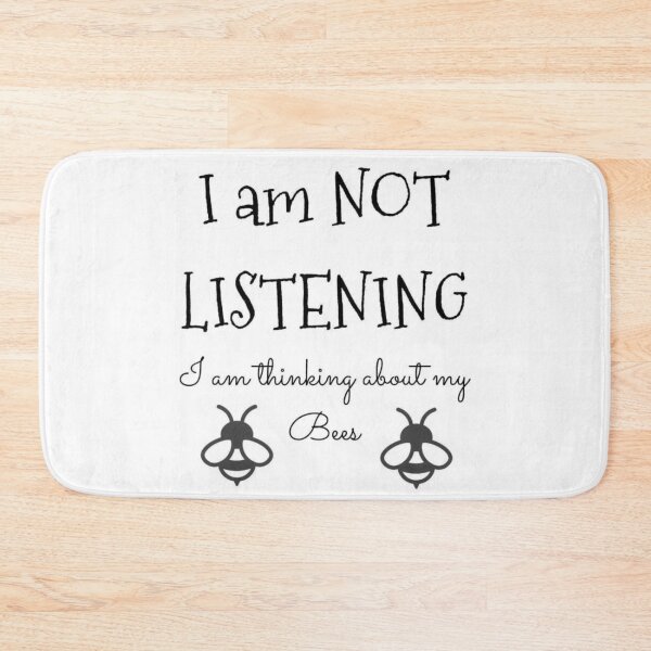 Item preview, Bees on the Brain designed and sold by JoyousNoise.