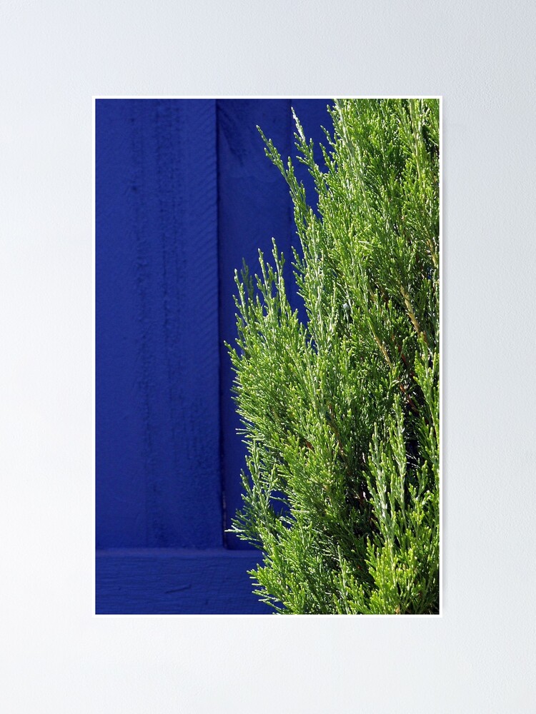 Alternate view of Blue & Green... Poster