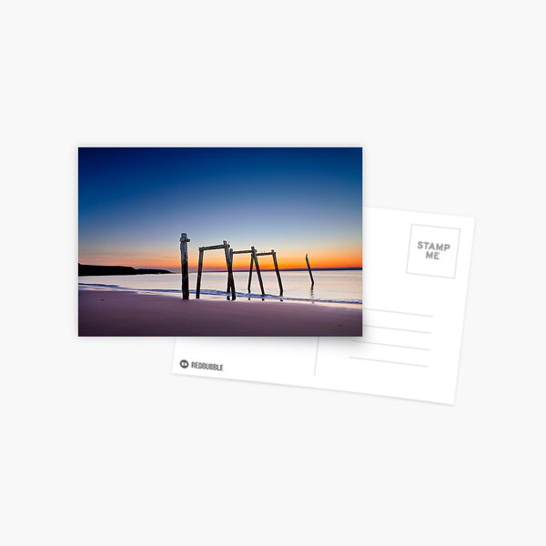 Sunset at Cat Bay Phillip Island, Victoria, Australia Postcard