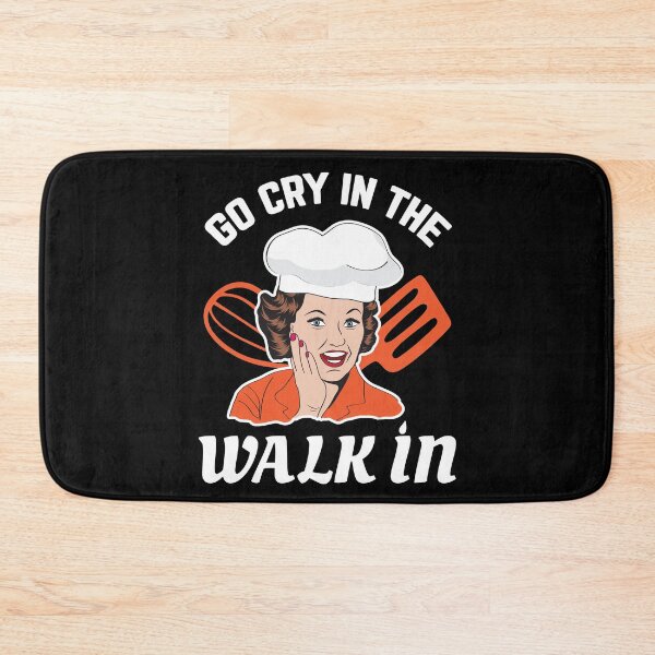 Item preview, Lunch lady go cry in the walk in designed and sold by Jeny Lisa.
