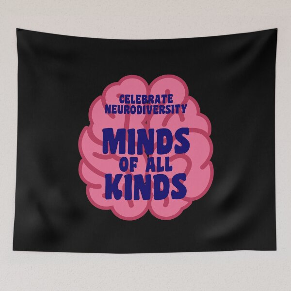 Item preview, Celebrate Neurodiversity Minds of All Kinds Autism Adhd designed and sold by csaron92.