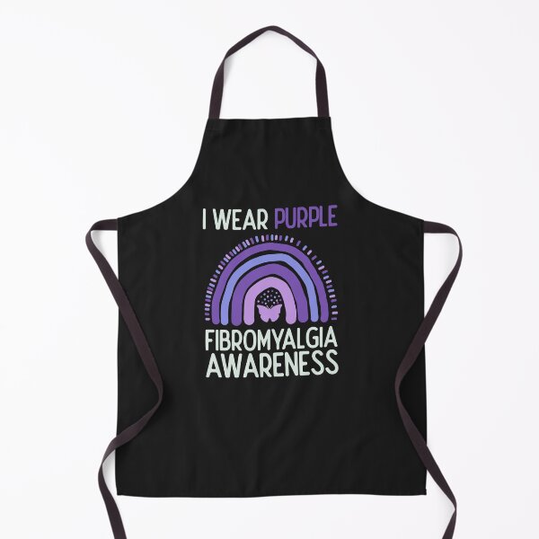 Item preview, I Wear Purple For Fibromyalgia Awareness designed and sold by JokeGysen.