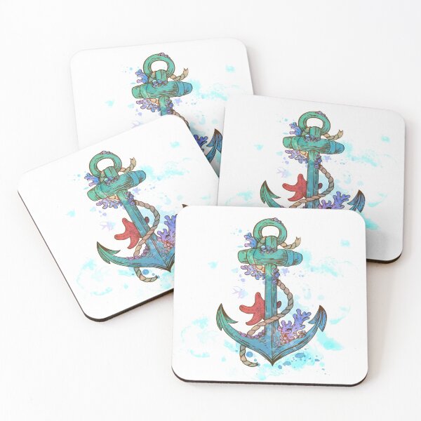 Item preview, Watercolor Anchor - You're Weighing Me Down designed and sold by PosterpartyCo.