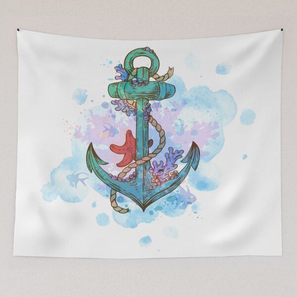 Item preview, Watercolor Anchor - You're Weighing Me Down designed and sold by PosterpartyCo.