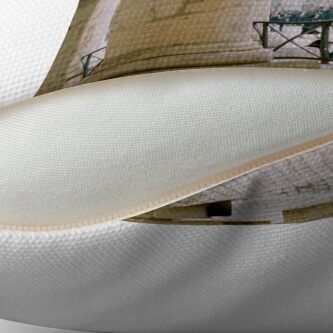 Alternate view of Colonnade, St Peter's Throw Pillow