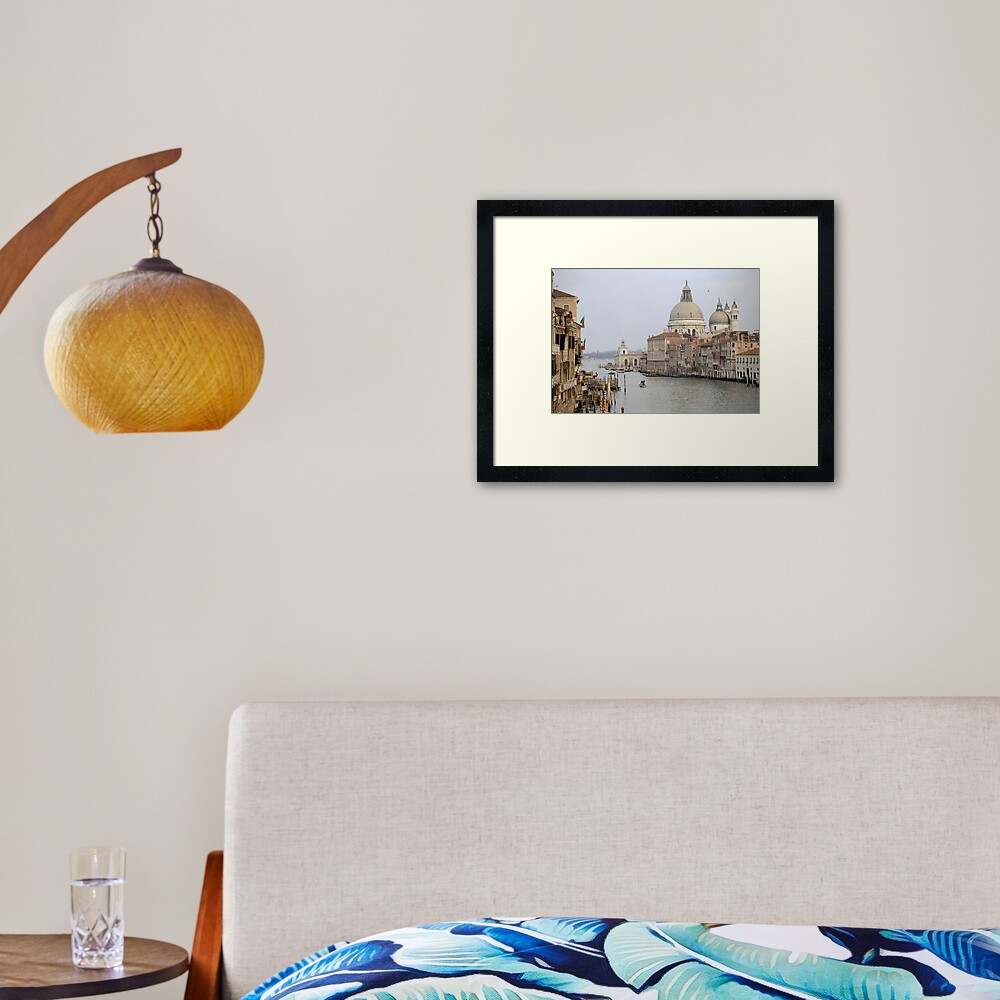 The Picture Postcard Venice Framed Art Print