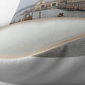 Alternate view of The Picture Postcard Venice Throw Pillow