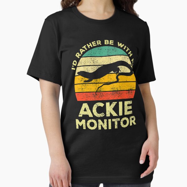 Artikel-Vorschau von Ich wäre lieber mit meinem Ackie-Monitor-Vintage-Geschenk für Reptilienliebhaber, designt und verkauft von JokeGysen.