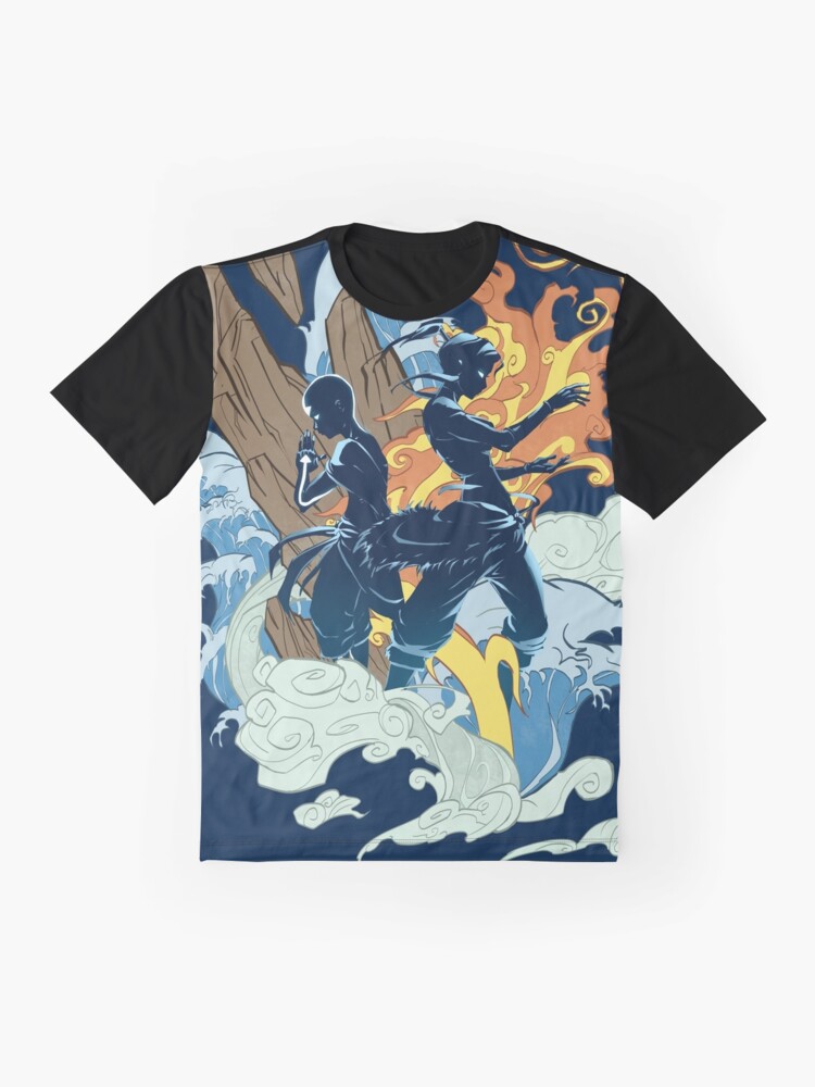 Alternate view of Two Avatars Graphic T-Shirt