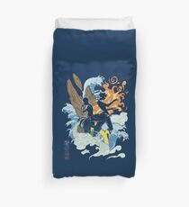 Two Avatars Duvet Cover