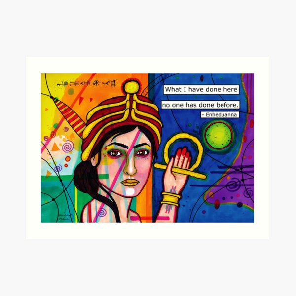 Enheduanna Art Print