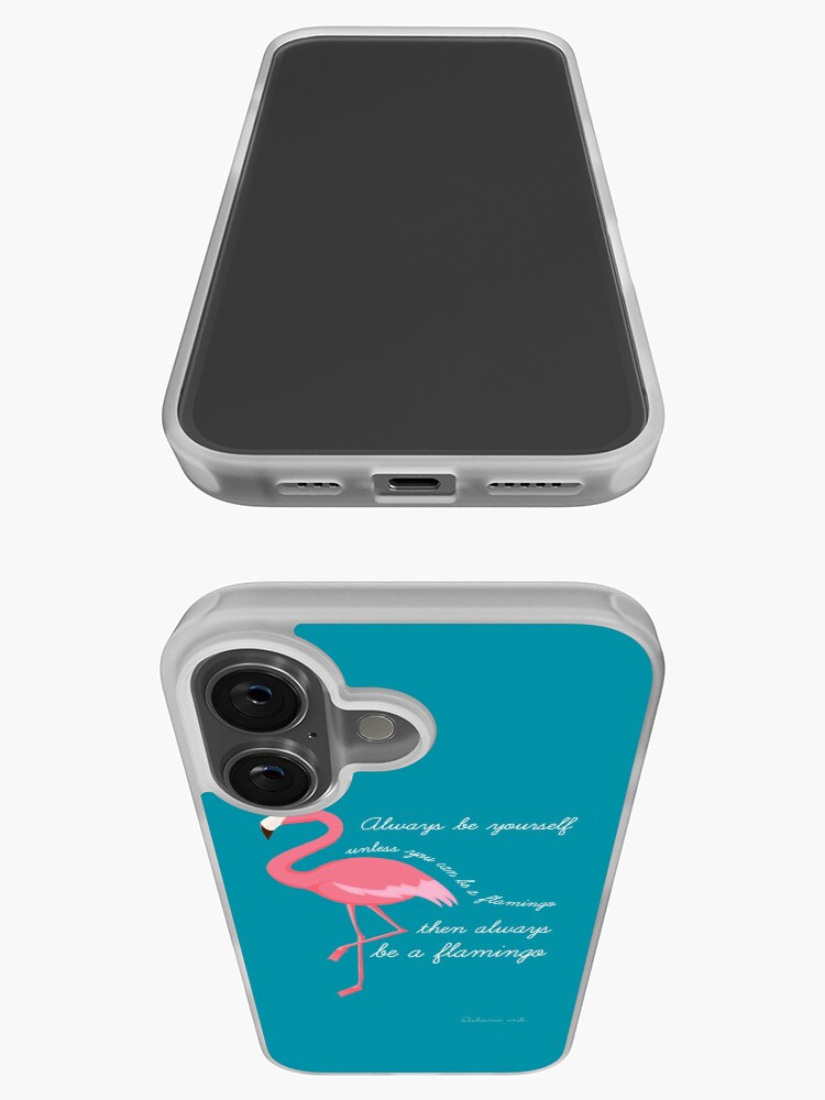 iPhone・スマホケース Society6 Flamingo Party by Nikkistrange Little Pink Flamingos | Clear Case - Classy Cases – Classy Cases
