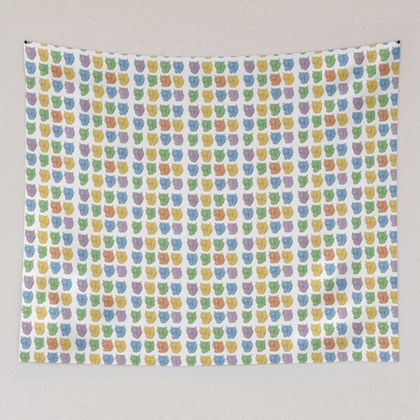 Item preview, PASTEL TIGER PATTERN designed and sold by THE AMERICAN TEEVANGELIST.