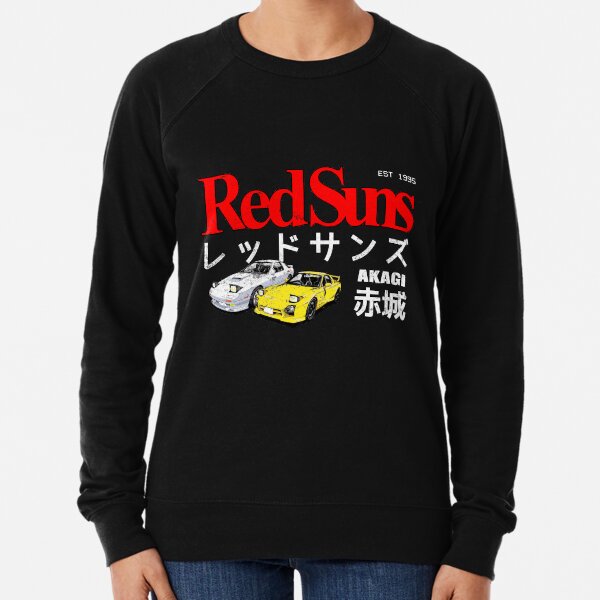 Initial D - Akagi RedSuns Lightweight Sweatshirt