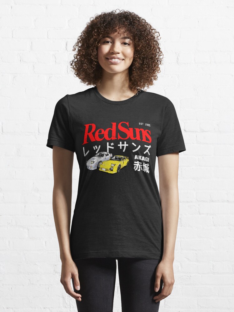 Alternate view of Initial D - Akagi RedSuns Essential T-Shirt