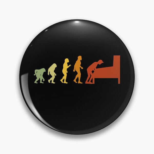 Item preview, The Pinball Evolution Funny Pinball Gamer designed and sold by TheReallyNiceStuff.