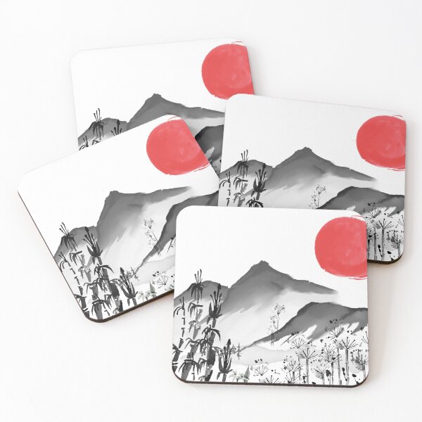 Item preview, Sumi-e Painting The Art of Japanese: Overview of nature and landscape in Japan designed and sold by Hatomomox.