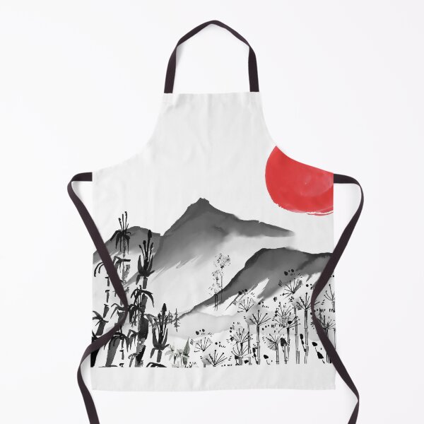 Item preview, Sumi-e Painting The Art of Japanese: Overview of nature and landscape in Japan designed and sold by Hatomomox.