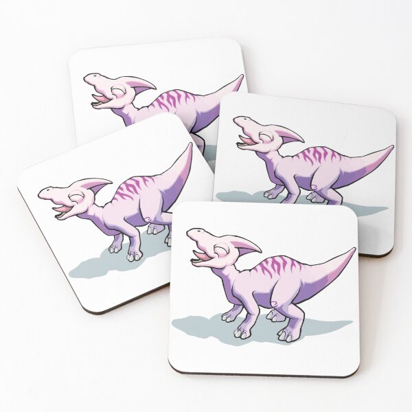 Item preview, Smiling violet dinosaur designed and sold by binti163.