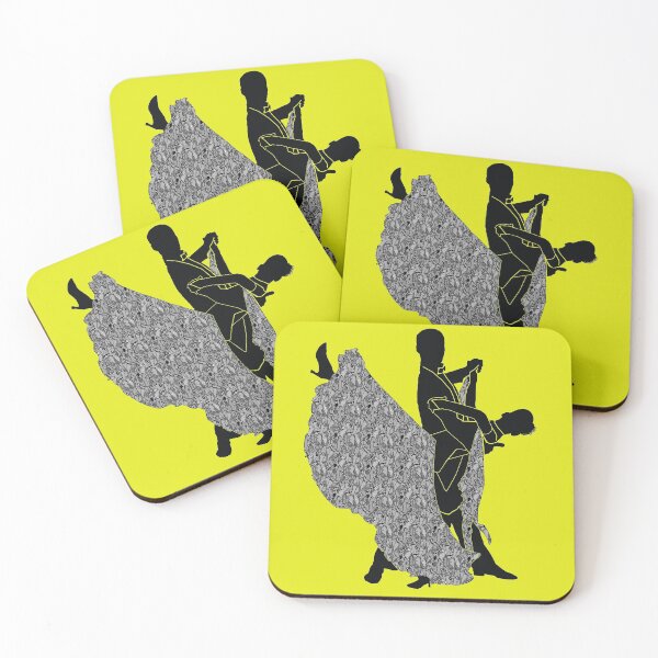 Item preview, ballroom dancing silhouette designed and sold by iTrending.