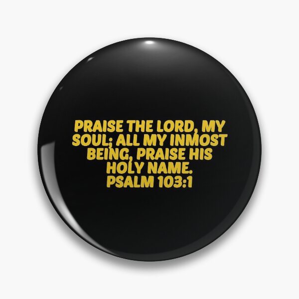 Item preview, Bible Verse Psalm 103:1 designed and sold by Prayingwarrior.