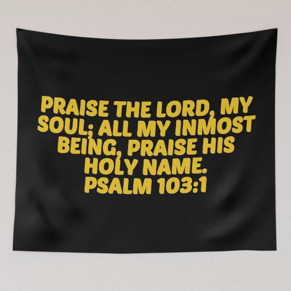 Item preview, Bible Verse Psalm 103:1 designed and sold by Prayingwarrior.