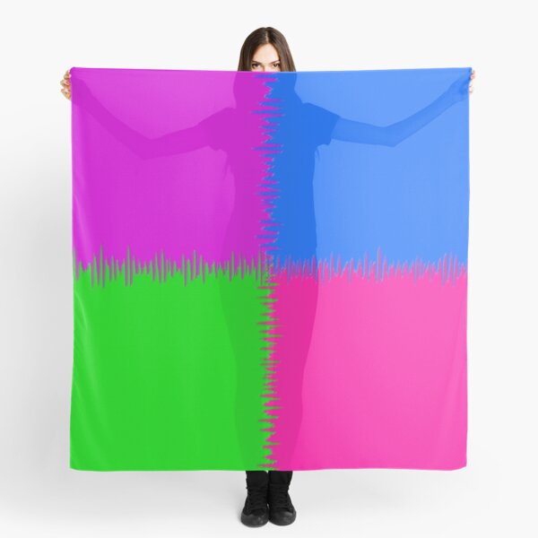 Item preview, QUARTERS (Purple, Fuchsia, Blue & Green)-(9000 x 9000 px) designed and sold by coloraddicted.