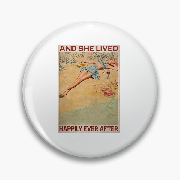 Item preview, Beach Wine She Lived Happily Ever After Poster designed and sold by AlicjaFAdamczyk.