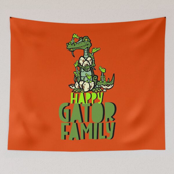Item preview, Happy Gator Family designed and sold by sandpiperstudio.