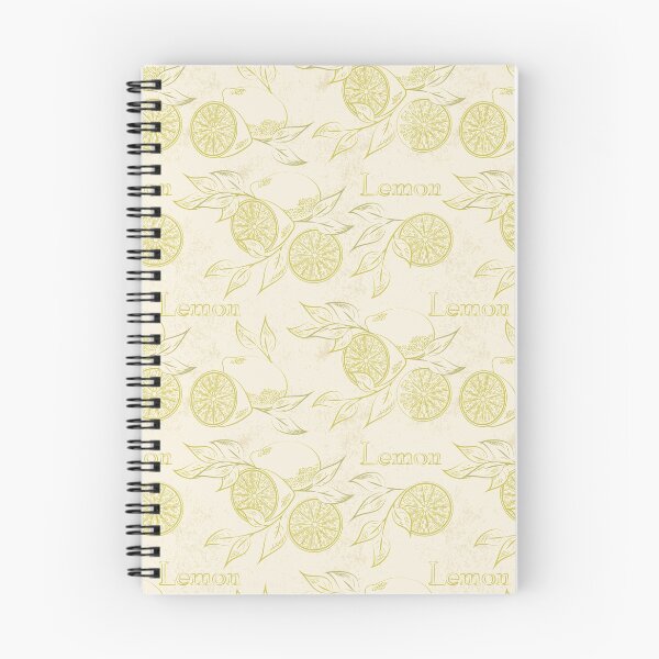 Item preview, Organic Lemon Retro Pattern designed and sold by PosterpartyCo.
