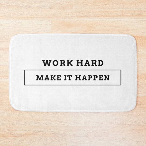 Item preview, Work Hard Make It Happen designed and sold by YOYOCollection.
