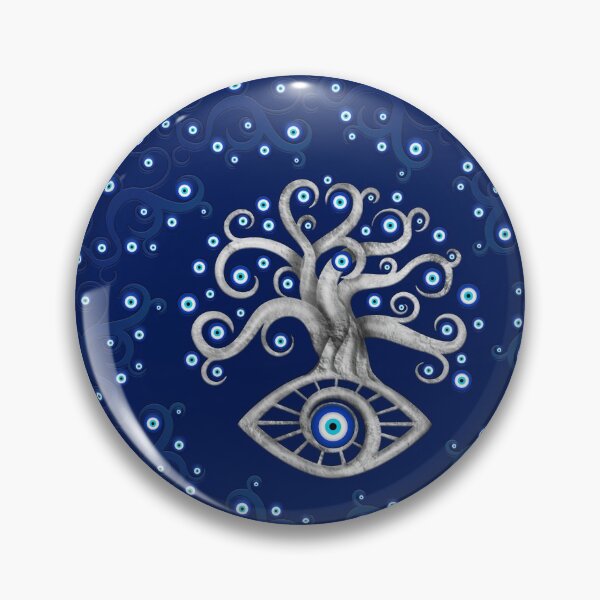 Item preview, Evil Eye Amulet Tree designed and sold by k9printart.
