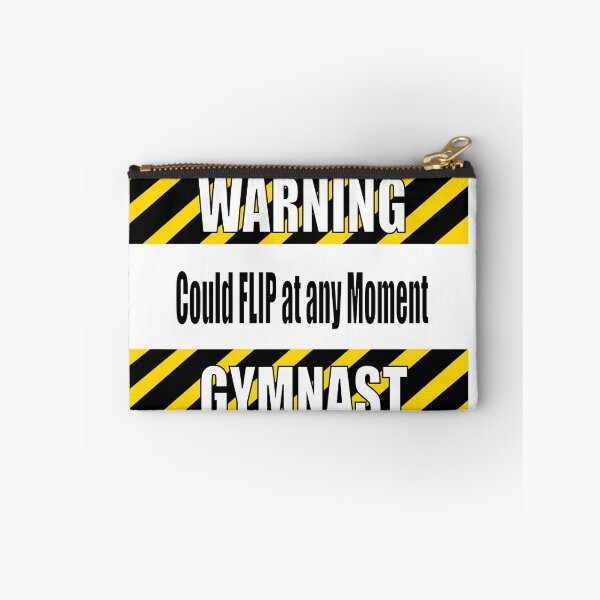 Item preview, Warning Gymnast designed and sold by Flexiblepeople.