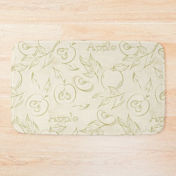 Item preview, Organic Apple Retro Pattern designed and sold by PosterpartyCo.
