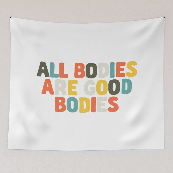 Item preview, All Bodies Are Good Bodies designed and sold by Jenny Robson.