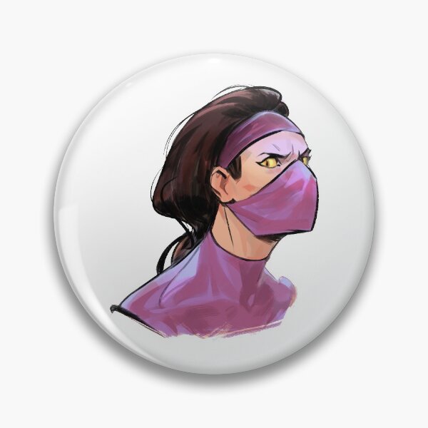 Item preview, Mileena Head Minimal designed and sold by Shinobi23.