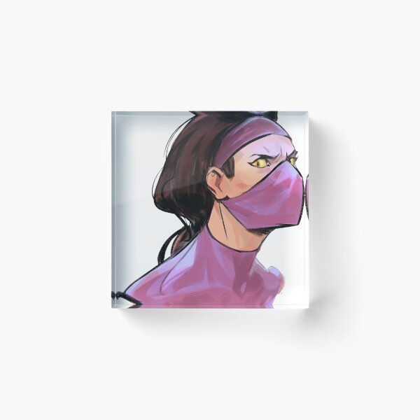 Item preview, Mileena Head Minimal designed and sold by Shinobi23.