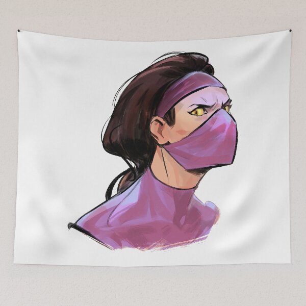 Item preview, Mileena Head Minimal designed and sold by Shinobi23.