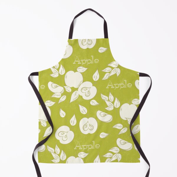 Item preview, Organic Apple Retro Pattern designed and sold by PosterpartyCo.