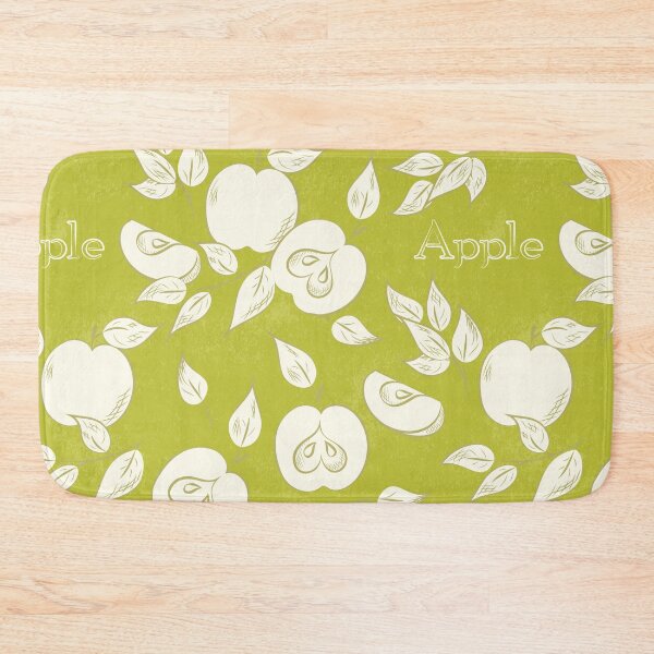 Item preview, Organic Apple Retro Pattern designed and sold by PosterpartyCo.