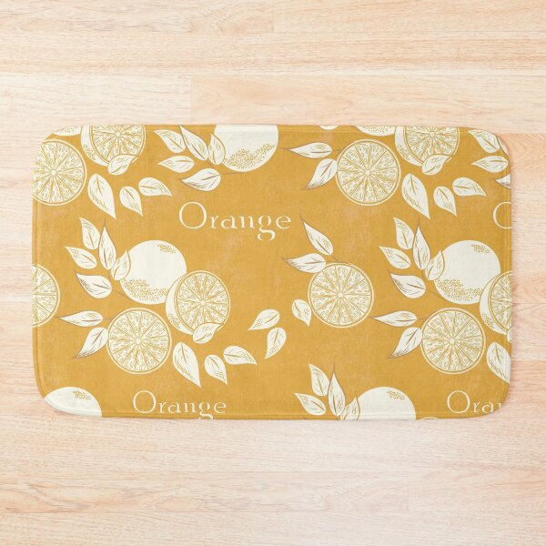 Item preview, Organic Orange Retro Pattern designed and sold by PosterpartyCo.