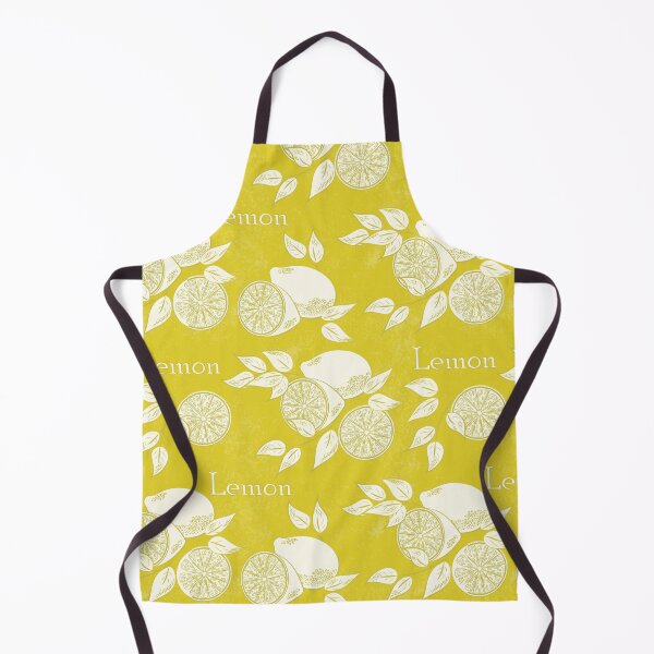 Item preview, Organic Lemon Retro Pattern designed and sold by PosterpartyCo.
