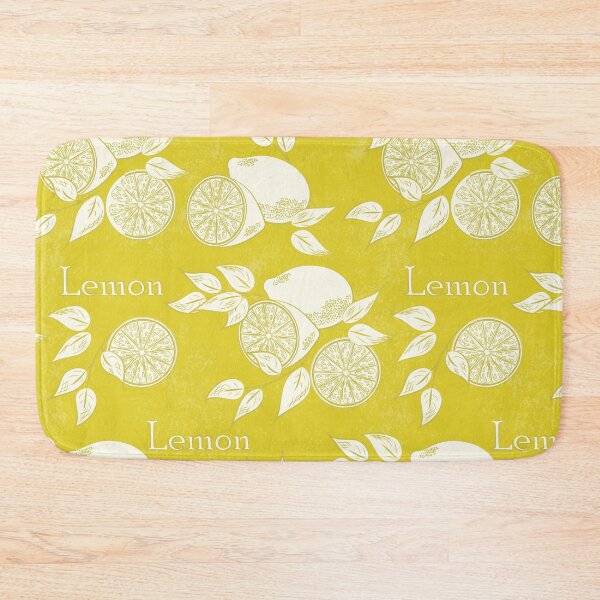 Item preview, Organic Lemon Retro Pattern designed and sold by PosterpartyCo.