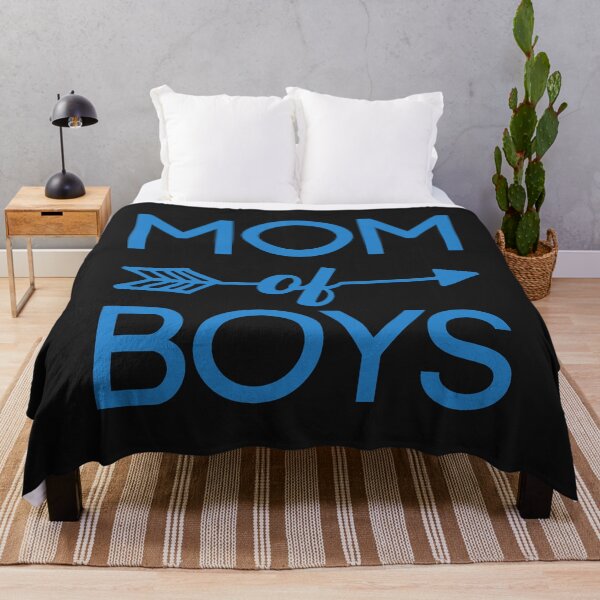 Item preview, MOM OF BOYS (Blue Version) designed and sold by UNITEES21.