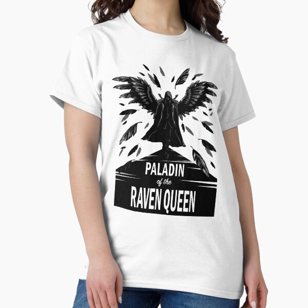 Item preview, Paladin of the Raven Queen - B&W Variant designed and sold by LastLadyJane.