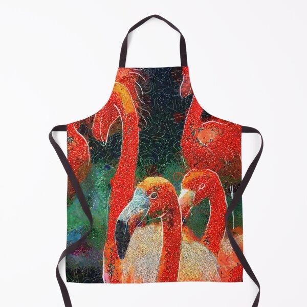 Item preview, flamingos klimt designed and sold by MiVa Tank.
