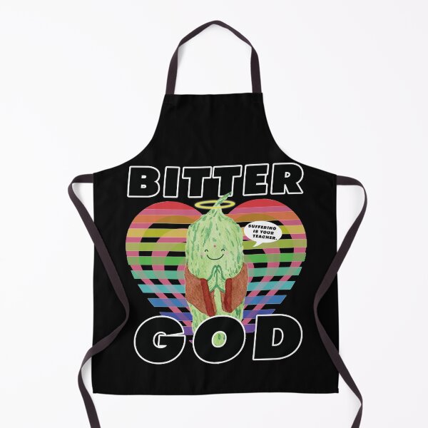 Item preview, Bitter Gourd God Cute Veggie Pun designed and sold by bittergodart.