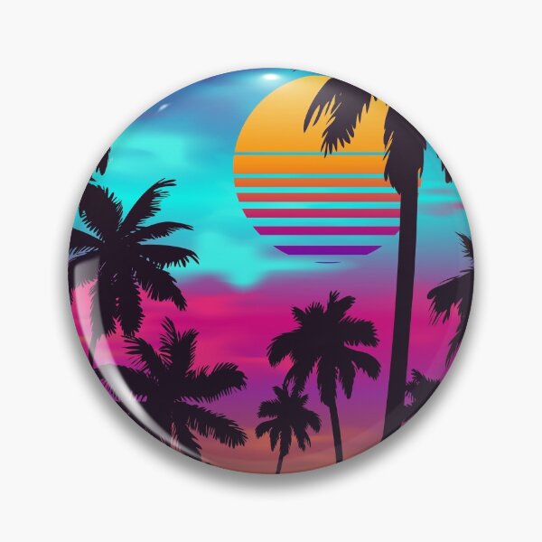 Item preview, Georgeous Crimson Sunset Synthwave designed and sold by MaiZephyr.