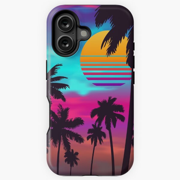 Item preview, Georgeous Crimson Sunset Synthwave designed and sold by MaiZephyr.